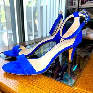 NEW in box Aubrey Lynn Colette Sandal Royal Blue | 8.5